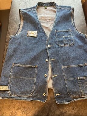 Men’s vintage Paco Jean vest xl, y2k